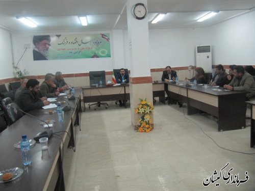جلسه ستاد هماهنگی یوم الله سیزده آبان شهرستان گمیشان تشکیل شد