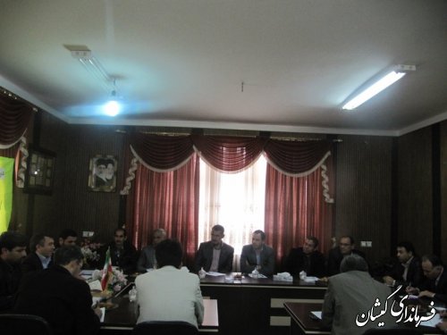 دومین جلسه ستاد احیاء امر به معروف و نهی از منکرشهرستان گمیشان