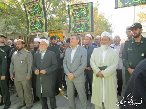 راهپیمایی مردم گمیشان در حمایت از امر به معروف ونهی از منکر