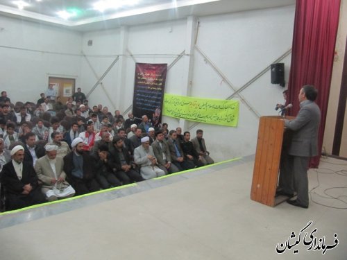 فرماندار گمیشان : امربه معروف ونهی از منکر از ضروریات ایمان ورستگاری برای مومنین است