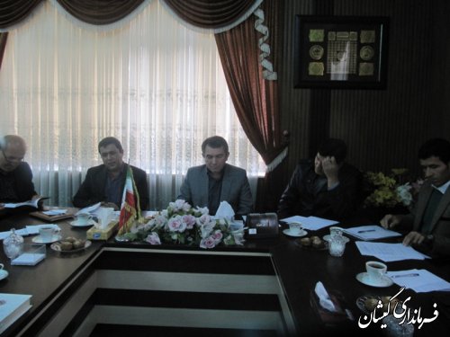 جلسه انجمن کتابخانه وستاد هفته کتاب شهرستان گمیشان تشکیل شد