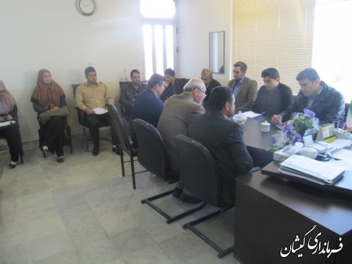 دومین جلسه ستاد هفته کتاب شهرستان گمیشان تشکیل شد