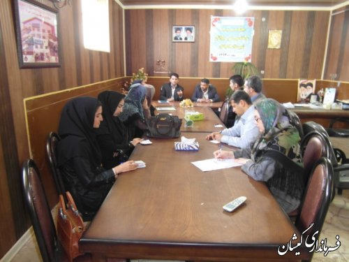 اولین جلسه گروه کاری تامین اجتماعی با رویکردشادابی وایجاد رفاه برای بانوان در شهرستان گمیشان برگزارشد
