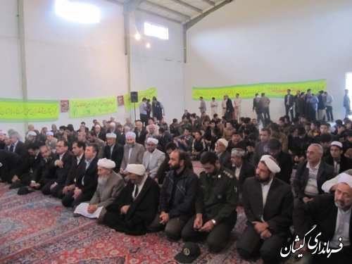 مراسم یادواره "شهدای آرخ بزرگ "شهرستان گمیشان