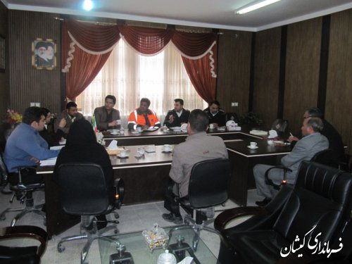 جلسه شورای ترافیک شهرستان گمیشان برگزار شد