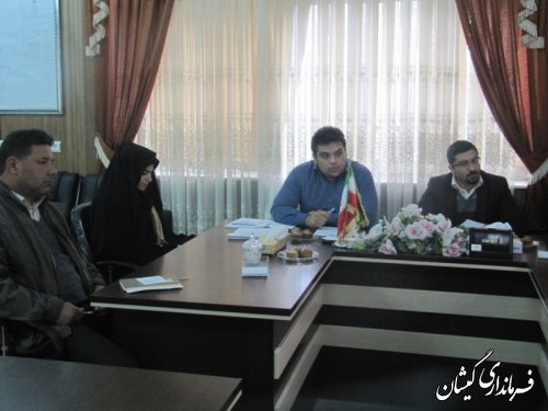 جلسه شورای ترافیک شهرستان گمیشان برگزار شد