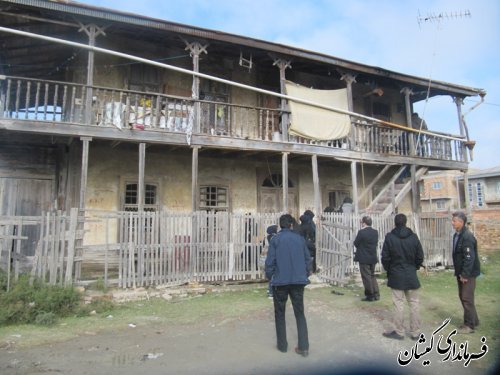 بازدید دانشجویان دانشگاه پیام نور گرگان از بافت های تاریخی شهرستان گمیشان