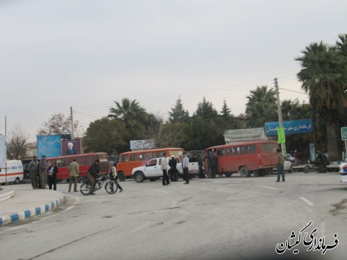 اعزام مردم شهرستان گمیشان برای استقبال از رئیس جمهور
