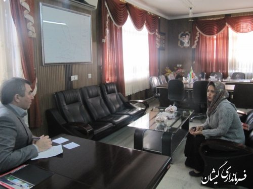 دیدار چهره به چهره فرماندار گمیشان با مردم شهرستان سه شنبه هرهفته