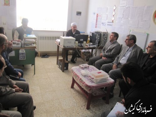 بازدید سرزده فرماندار گمیشان بهمراه مدیرکل آموزش وپرورش استان گلستان از مدارس گمیشان