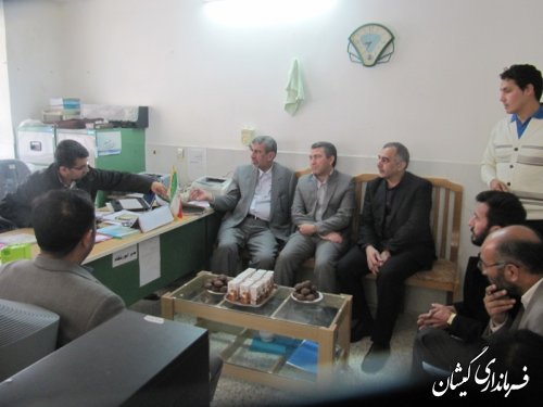 بازدید سرزده فرماندار گمیشان بهمراه مدیرکل آموزش وپرورش استان گلستان از مدارس گمیشان