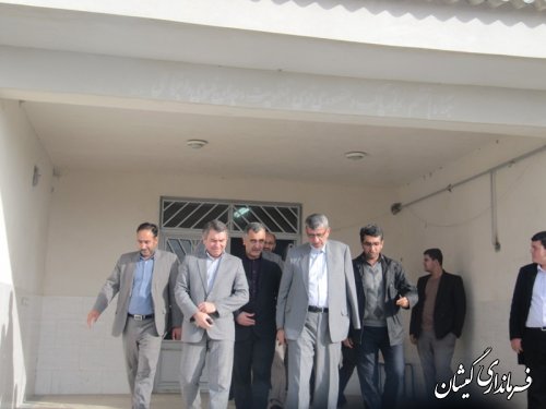 بازدید سرزده فرماندار گمیشان بهمراه مدیرکل آموزش وپرورش استان گلستان از مدارس گمیشان
