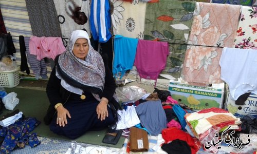 بازدید کارشناس امور بانوان فرمانداری گمیشان از تعاونی گل بهار گمیشان