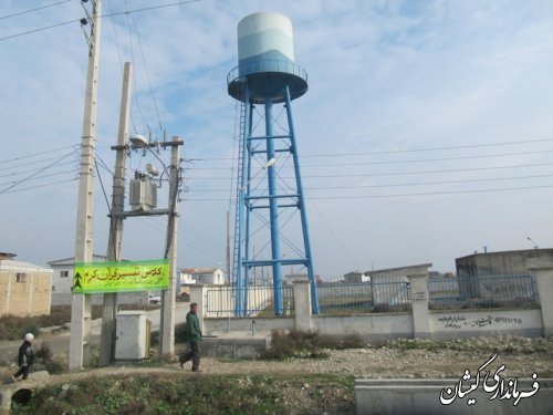 بازدید میدانی فرماندار گمیشان از روستای خواجه نفس