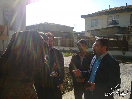 بازدید معاون صنایع دستی سازمان میراث فرهنگی،صنایع دستی وگردشگری کشور از موزه مردم شناسی گمیشان