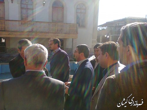 بازدید معاون صنایع دستی سازمان میراث فرهنگی،صنایع دستی وگردشگری کشور از موزه مردم شناسی گمیشان