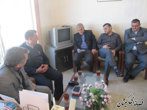 فرماندارگمیشان : دقت در ثبت وقایع چهارگانه ضامن برنامه های کیفی استان وشهرستان است .