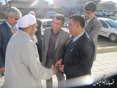 افتتاح اولین دفتر پیشخوان خدمات روستایی ثبت احوال گلستان درگمیشان