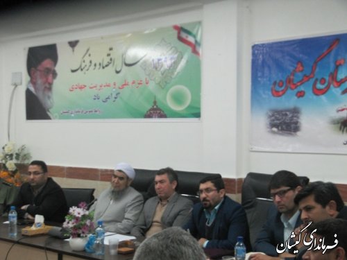 فرماندار گمیشان:حماسه تاریخی نهم دی سال 88نشان پایبندی مردم به ارزشهای انقلاب ورهبری است