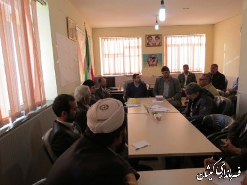 کارگاه آموزشی اعضای شورای اسلامی روستاهای بخش گلدشت شهرستان گمیشان