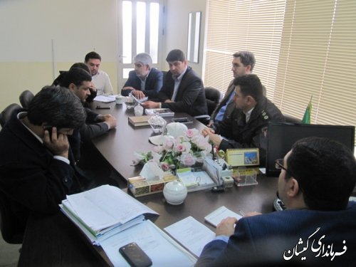 جلسه شورای ترافیک شهرستان گمیشان برگزار شد