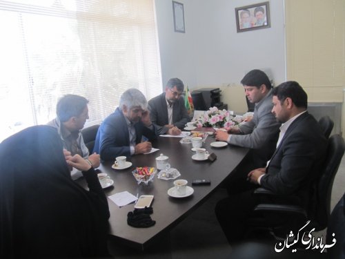 جلسه هماهنگی همایش شوراهادر شهرستان گمیشان برگزار شد