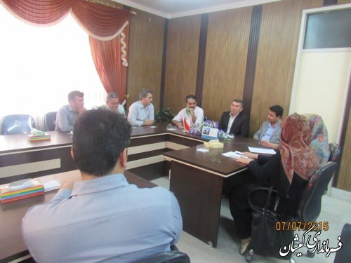 جلسه برگزاری احیاء رسم فرهنگی،معنوی وسنتی سحر نشینی در شهر گمیش تپه برگزار شد