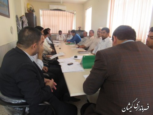 اولین جلسه مجمع عمومی سالیانه شرکت تعاونی دهیاران بخش گلدشت تشکیل شد