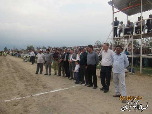 تشویق وحمایت ویژه فرماندار گمیشان از مالکان سوارکاری در شهرستان