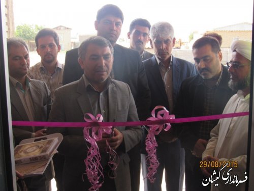 مسکن مددجوی کمیته امداد امام (ره) واقع درسیمین شهر با حضور فرماندار افتتاح شد