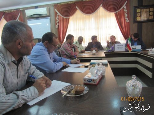 سومین جلسه ستاد انتخابات شهرستان برگزار شد
