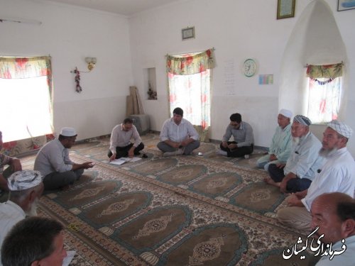 جلسه بررسی وضعیت آب شرب روستاهای سقرتپه وتوماجلرآلتین برگزارشد.