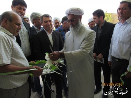 ساختمان شرکت تعاونی مرزنشینان جعفربای شرقی سیمین شهر افتتاح شد