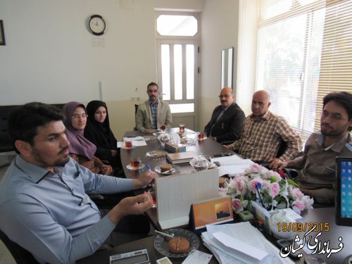 جلسه انجمن کتابخانه های عمومی شهرستان گمیشان برگزار شد