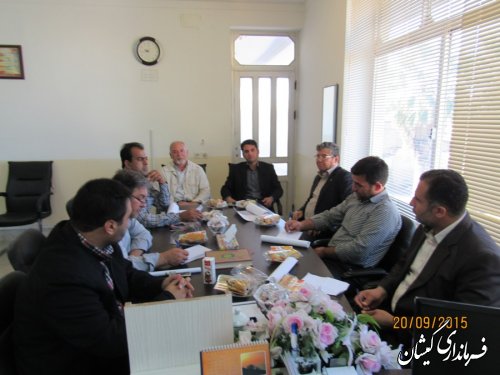 جلسه ستاد جهیزیه شهرستان گمیشان برگزار شد