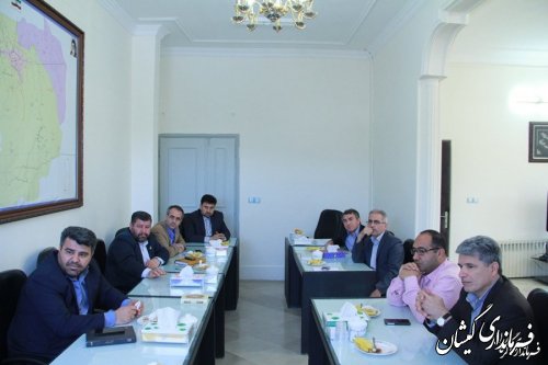فرماندار گمیشان در نشست فرمانداران استان حضور یافت