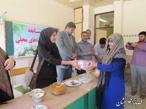 جشنواره پخت غذاهای سنتی در روستای آرخ بزرگ برگزار شد