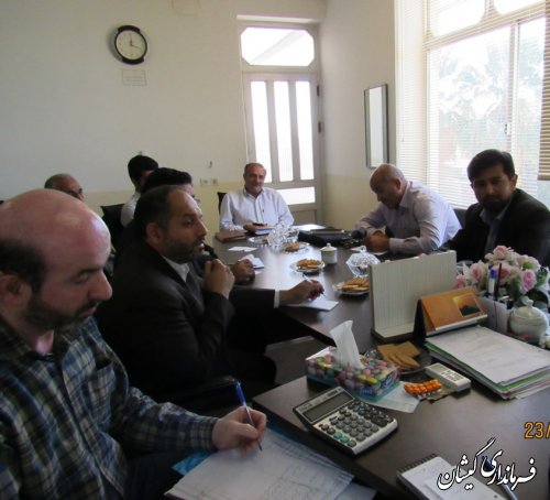 جلسه هماهنگی برگزاری مراسم جشن شکرانه صید میگو گمیشان برگزار شد