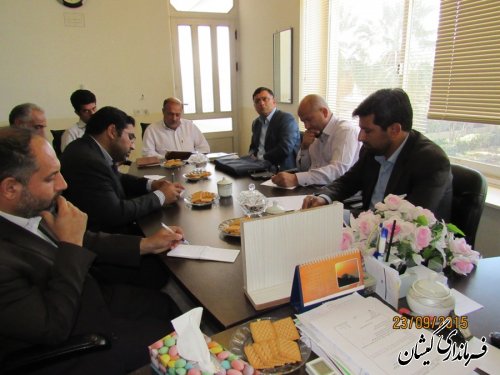 جلسه هماهنگی برگزاری مراسم جشن شکرانه صید میگو گمیشان برگزار شد
