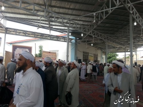 فرماندار گمیشان در مراسم تشییع جان باختگان حادثه منا شهرستان گنبد حضور یافت