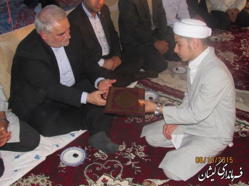 استاندار گلستان با خانواده مرحوم آخوند یوسف طلابی دیدار و دلجویی کرد