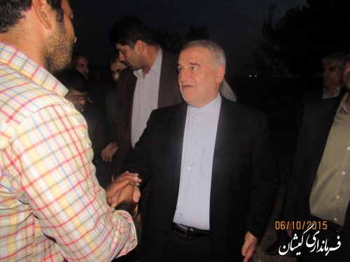 دیدار ودلجویی استاندار گلستان از خانواده مرحوم عید محمد طریک