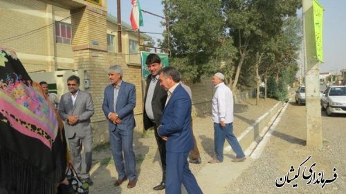 مراسم استقبال از کاروان راهیان نور دبیرستان خدیجه کبری(س) سیمین شهر برگزار شد