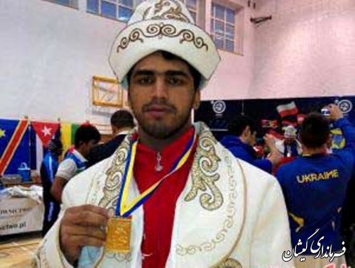 کسب مدال طلای مسابقات جهانی کشتی آلیش توسط یعقوب کر را تبریک گفت