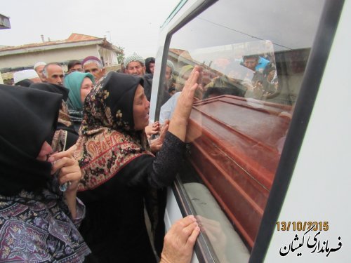 مراسم تشییع پیکر دردی ملا طاهری از جان باختگان حادثه «منا» برگزار شد