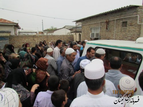 مراسم تشییع پیکر دردی ملا طاهری از جان باختگان حادثه «منا» برگزار شد
