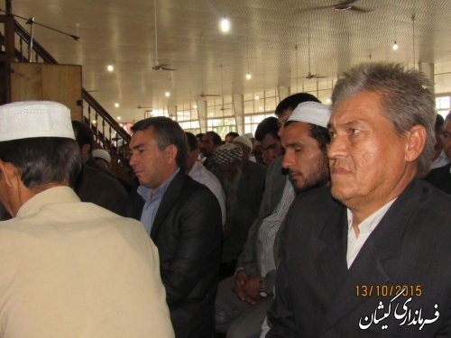مراسم تشییع پیکر دردی ملا طاهری از جان باختگان حادثه «منا» برگزار شد