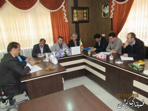 سومین جلسه هماهنگی انتخابات شهرستان های غرب استان برگزار شد