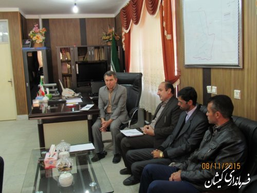 جلسه بررسی طرح هادی روستای دهنه برگزار شد
