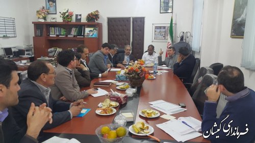 چهارمین جلسه هماهنگی ستاد انتخابات شهرستان های غرب استان برگزار شد